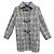 Abrigo Duffle Coat Aquascutum de tweed gris