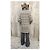 Abrigo Duffle Coat Aquascutum de tweed gris - vista 4