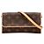 Borsa a Spalla Pochette Twin PM Monogramma Louis Vuitton Metallico Bronzo