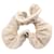 Hermes Hermès Claudia Plan Air Scrunchie White Beige Cloth