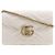 Cartera/Clutch Gucci GG Marmont con cadena Blanco