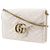 Cartera/Clutch Gucci GG Marmont con cadena Blanco - vista 2