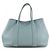 Borsa Tote Hermès Garden Party PM in Negonda Blu