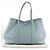 Borsa Tote Hermès Garden Party PM in Negonda Blu - vista 7