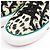 Sneaker in shearling goffrato Gucci GG Giallo - vista 2