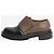Marni Scarpe in pelle con strap in velcro marroni e nere - taglia EU 40 Marrone