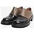 Marni Scarpe in pelle con strap in velcro marroni e nere - taglia EU 40 Marrone - vista 2