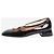 Autre Marque Schwarze Lacklederschuhe mit Absatz - Größe EU 40