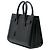 Jour Borsa Satchel Nano in Vernice Nera di Saint Laurent Nero - vista 2
