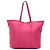 Prada Pink Tessuto Canapa Logo Tote