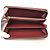Portafoglio bi-fold in pelle rossa Prada Rosso - vista 9