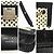 Borsa a Spalla Jimmy Choo in Pelle e Paglia Nero Beige - vista 4
