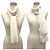 Graceful Stola Monogramma Shimmer Louis Vuitton Bianco Crudo - vista 2