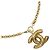 Collana in Oro Placcato Matelassé Chanel D'oro