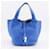 Borsa Hermès Picotin Lock MM Blu - vista 20