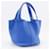 Borsa Hermès Picotin Lock MM Blu - vista 3