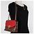 Saint Praseed Schultertasche von Louis Vuitton Braun Rot Fuschia - Ansicht 20