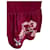 Bordeaux Samtrock mit Bestickten Blumen – Pinko  - Ansicht 3