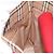 Borsa Tote Nova Check Burberry Canvas Beige Oro Auth 142111 D'oro - vista 17