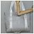 Chanel Borsa Tote in Nylon Grigio Argento CC Auth bs29478 Marrone - vista 24