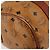 Borsa MCM Logogram Vicetos in pelle PVC marrone e oro Auth BA6052 D'oro - vista 14