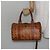 Borsa MCM Logogram Vicetos in pelle PVC marrone e oro Auth BA6052 D'oro - vista 21