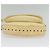 Céline Borsa a Spalla in Pelle CELINE con Borchie Crema Auth 141874 Crudo - vista 5