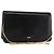 Borsa a spalla in pelle BALLY con catena, nera e dorata, autentica BA4808 Nero D'oro