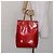 LOUIS VUITTON Monogram Vernis Reade MM Borsa a Mano Rossa M91086 LV Auth 141504 Rosso - vista 22
