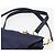 MCM Vicetos Logogram Tote Bag aus Canvas Navy Gold Auth BA5744 Golden Marineblau - Ansicht 8