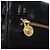 Borsa a Spalla Gianni Versace in Pelle Nera e Oro Auth BA5891 Nero D'oro - view 17