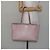 Borsa Tote in Pelle Valentino Studs Rosa Oro Auth BA5305 D'oro - vista 23