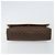 Céline Borsa a Spalla in Tela Macadam CELINE in Pelle PVC Marrone Oro Auth ep10882 D'oro - vista 6