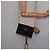 Borsa a spalla in tela a nido d'ape Christian Dior nera e oro Auth BA5626 Nero D'oro - vista 20