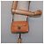 Chloé Borsa a Spalla Chloe in Pelle Arancione Oro Auth BA5902 D'oro - vista 23