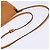 Chloé Borsa a Spalla Chloe in Pelle Arancione Oro Auth BA5902 D'oro - vista 7