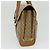 Céline Bolsa de mão em lona Macadam CELINE PVC Bege Ouro Auth 141071 Dourado - vista 4