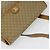 Céline Bolsa de mão em lona Macadam CELINE PVC Bege Ouro Auth 141071 Dourado - vista 6
