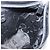Borsa a Spalla Salvatore Ferragamo in Tela Nera Argento Autentica BA5743 - vista 17