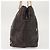 Bolsa de Ombro Chain Vala em Couro Marrom Dourado Salvatore Ferragamo Auth bs29113 - vista 4