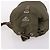 PRADA Backpack Nylon Khaki Silver Auth bs29051 Silvery - view 6