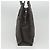 Hermès HERMES Handtasche Her Line MM Canvas Grau Silber Auth 141513 Braun - Ansicht 3