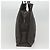 Hermès HERMES Handtasche Her Line MM Canvas Grau Silber Auth 141513 Braun - Ansicht 4