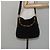 Borsa a mano GUCCI in pelle scamosciata 2 in 1 nera e oro 001 1732 1638 Auth 141717 Nero D'oro - vista 22
