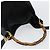 Borsa a mano GUCCI in pelle scamosciata 2 in 1 nera e oro 001 1732 1638 Auth 141717 Nero D'oro - vista 6