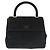 PRADA Borsa a Mano Camoscio Nero Oro Auth 141959 D'oro - vista 13