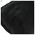PRADA Borsa a Mano Camoscio Nero Oro Auth 141959 D'oro - vista 15