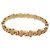 Bracciale in metallo dorato Gianni Versace Auth 142070 - vista 3