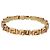 Bracciale in metallo dorato Gianni Versace Auth 142070 - vista 4