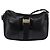 Borsa a Spalla Vala in Pelle Nera e Oro di Salvatore Ferragamo Auth bs29448 Nero D'oro - vista 13